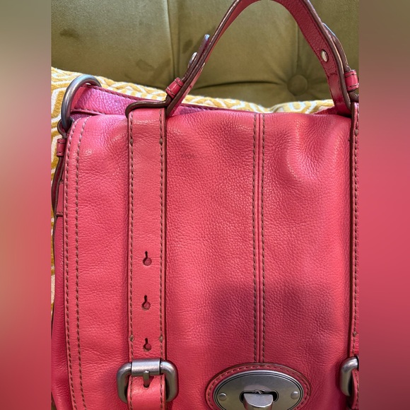 Fossil purse - Maddox Organizer Flap Crossbody Bag - Pink - Picture 4 of 4
